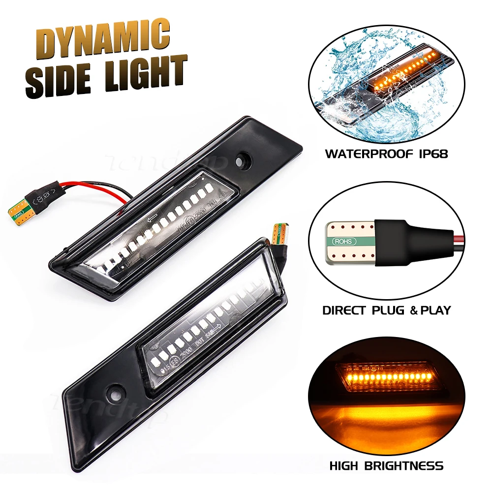 Динамический светодиодный боковой габаритный фонарь, светодиодный последовательный указатель поворота, указатель поворота для BMW 3 5 7 серии E32 E34 E36 1990-1996 гг.
Динамический светодиодный боковой габаритный фонарь, светодиодный последовательный указатель поворота, указатель поворота для BMW 3 5 7 серии E32 E34 E36 1990-1996 гг.