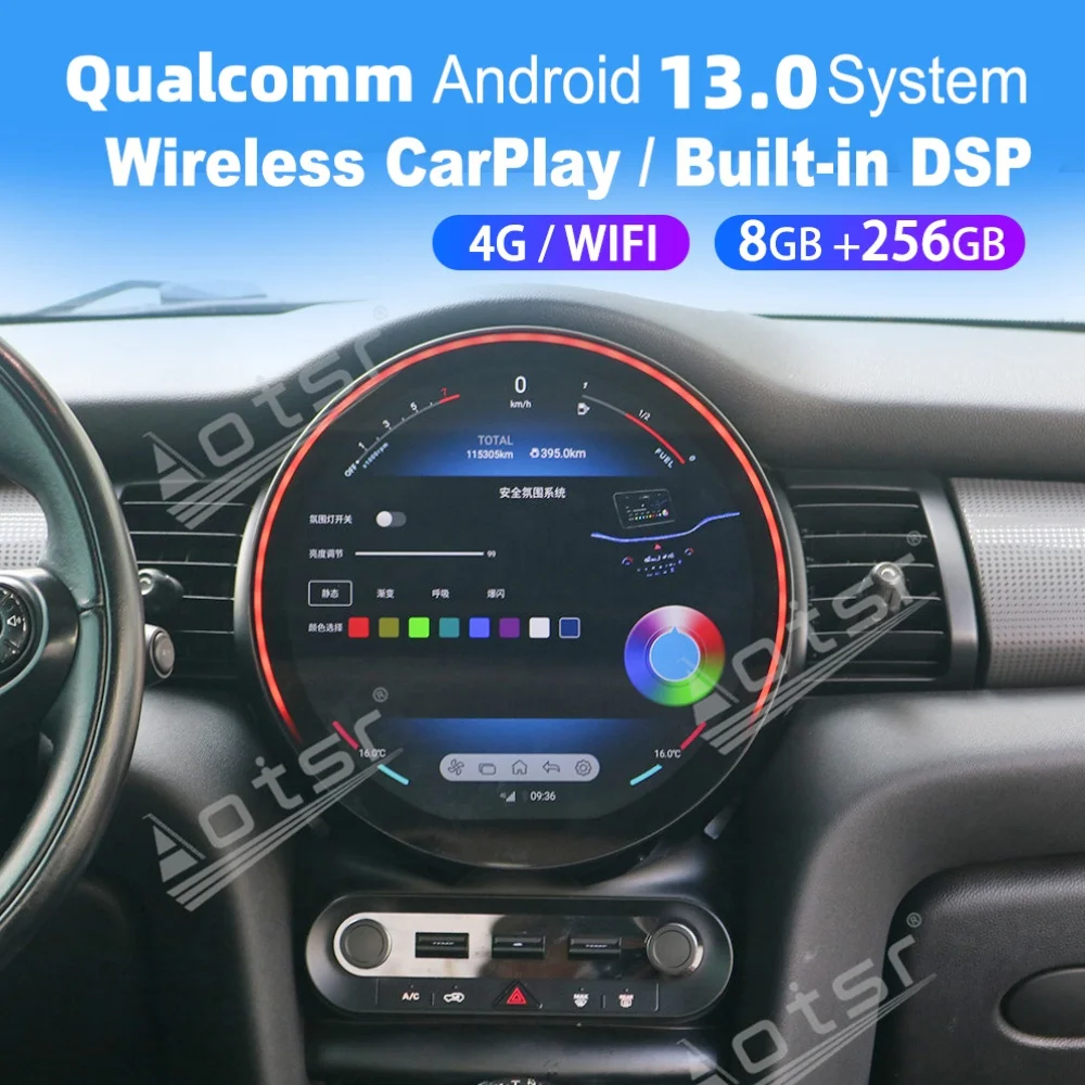 Автомобильный мультимедийный автомобильный плеер для MINI F55 F56 F57 2015 ~ 2020 Android Auto Carplay GPS-навигация Автомобильный радиоприемник Стерео головное устройство
Автомобильный мультимедийный автомобильный плеер для MINI F55 F56 F57 2015 ~ 2020 Android Auto Carplay GPS-навигация Автомобильный радиоприемник Стерео головное устройство