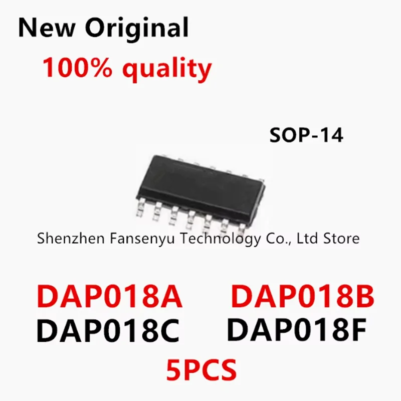 (5piece)100% New DAP018A DAP018B DAP018C DAP018F sop-14 Chipset
(5piece)100% New DAP018A DAP018B DAP018C DAP018F sop-14 Chipset