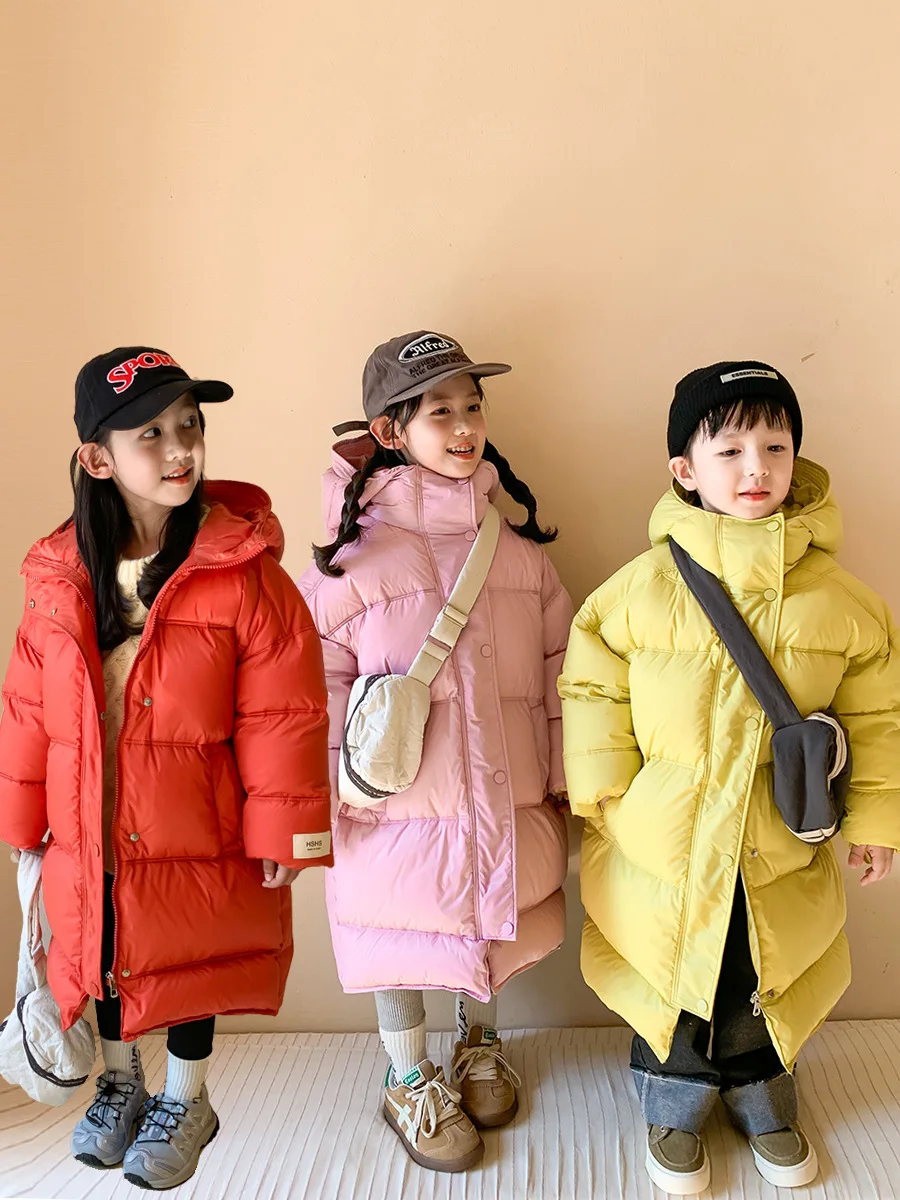 Winter Jacket Kids Boys Hooded Parkas Thick Warm Long Coat For Boys Jacket Children Clothes Winter Jacket For Girls Coat
Winter Jacket Kids Boys Hooded Parkas Thick Warm Long Coat For Boys Jacket Children Clothes Winter Jacket For Girls Coat