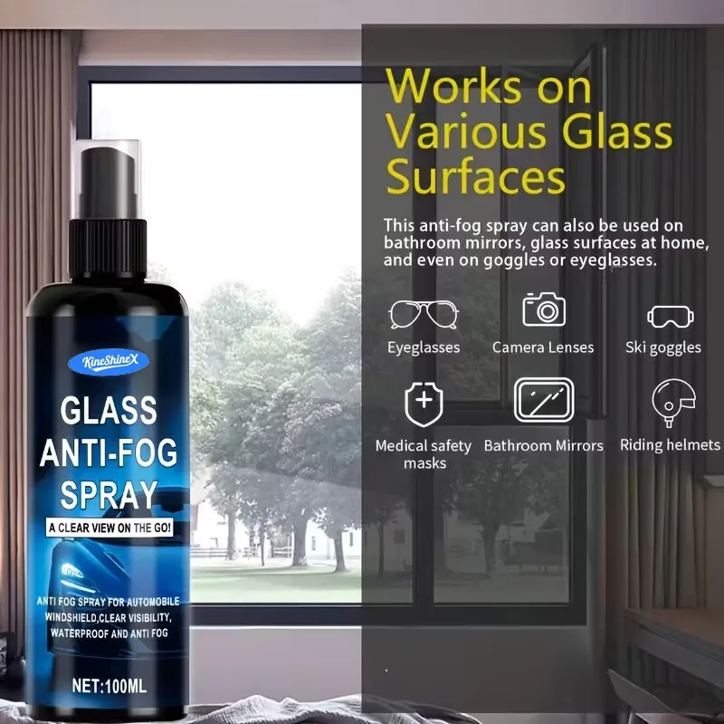 Automotive windshield washer fluid, rearview mirrors, helmets, car window defogging, interior front windshield for vehicle use
Automotive windshield washer fluid, rearview mirrors, helmets, car window defogging, interior front windshield for vehicle use
