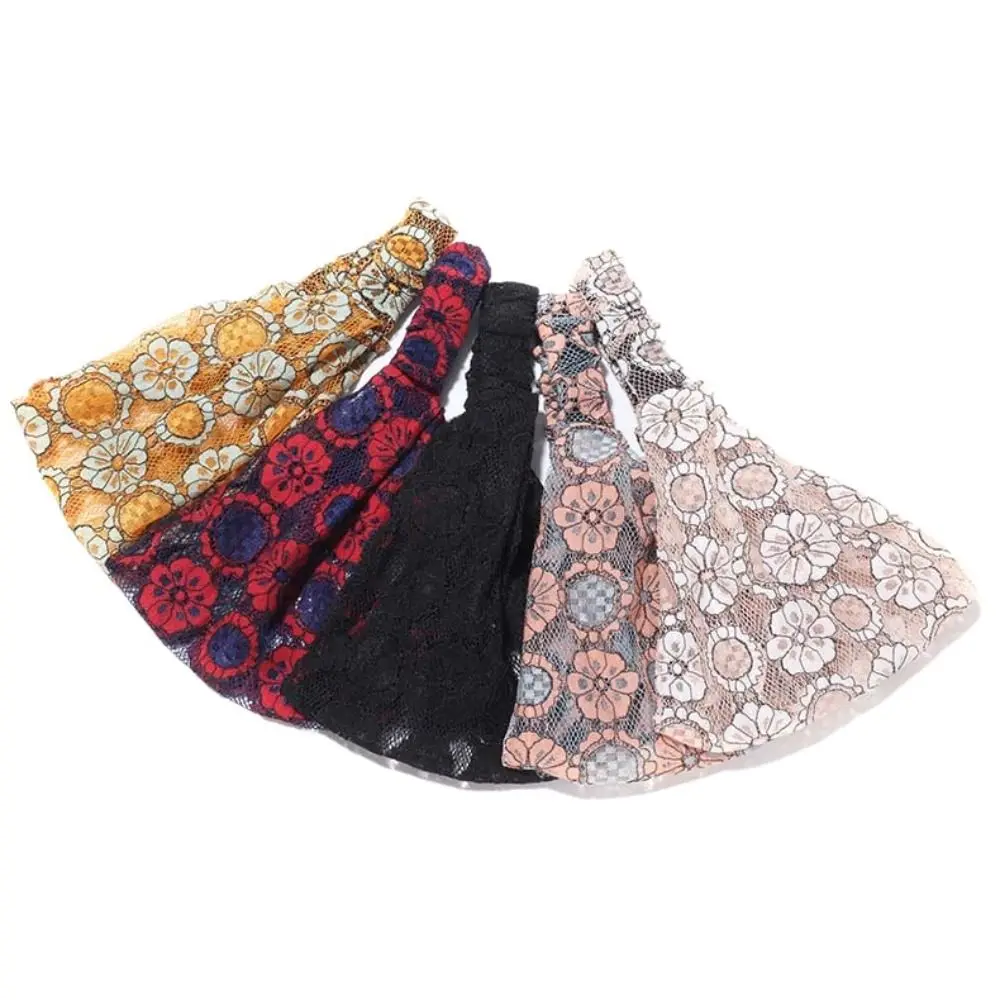 Sweet Non Slip Mesh Flower Headband Hollow Lightweight Lace Hairbands Korean Style Elastic Wide Side Head Wrap Mother
Sweet Non Slip Mesh Flower Headband Hollow Lightweight Lace Hairbands Korean Style Elastic Wide Side Head Wrap Mother