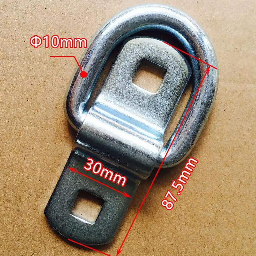 Tie Down Rings Lashing Ring Secure Cargo Rope Chain Anchor for Truck Trailer Camper Dock Boat
Tie Down Rings Lashing Ring Secure Cargo Rope Chain Anchor for Truck Trailer Camper Dock Boat