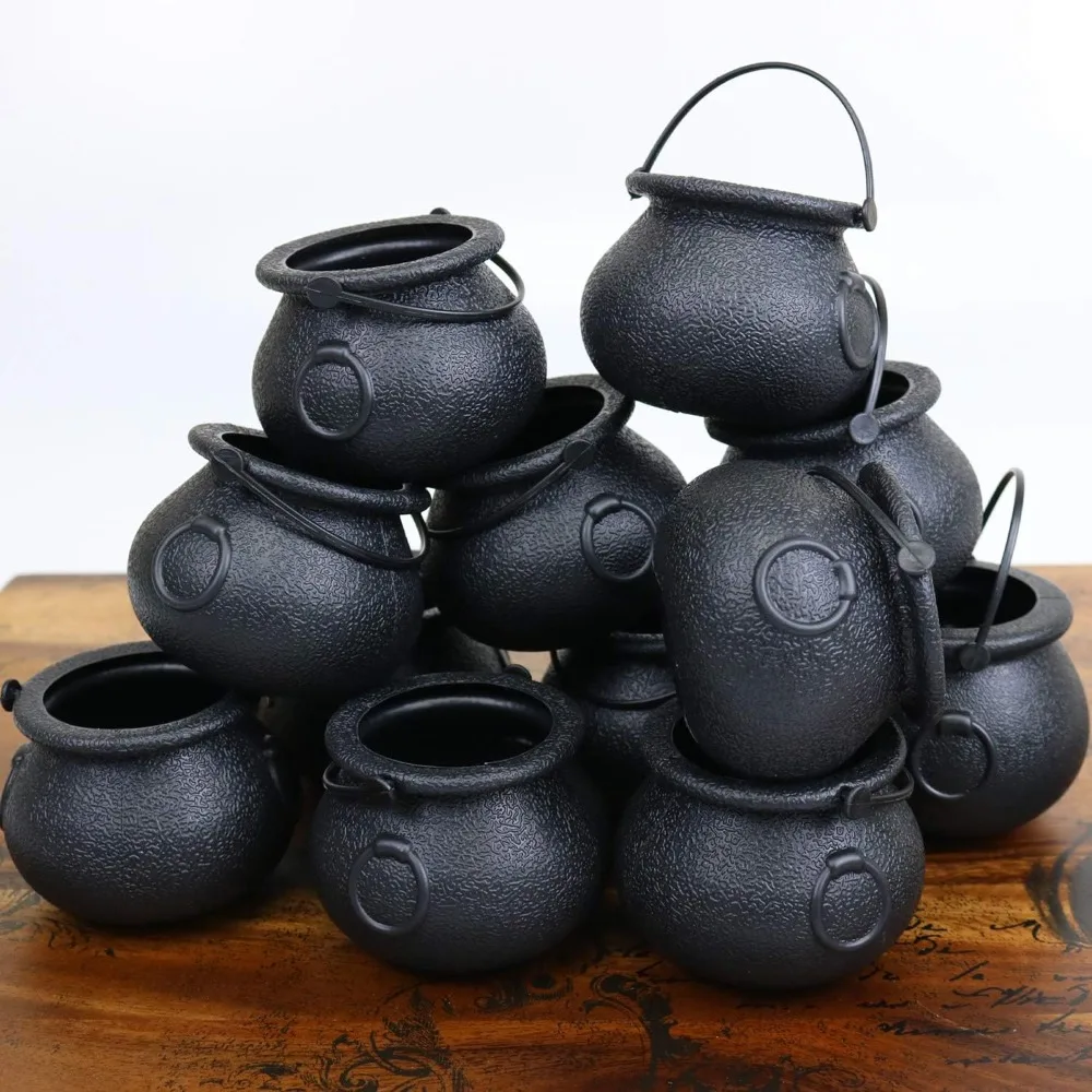 Mini Cauldron Kettles Novelty Candy Kettles for St Patrick Decoration, Pot of Gold Cauldron, Halloween Black Cauldro
Mini Cauldron Kettles Novelty Candy Kettles for St Patrick Decoration, Pot of Gold Cauldron, Halloween Black Cauldro