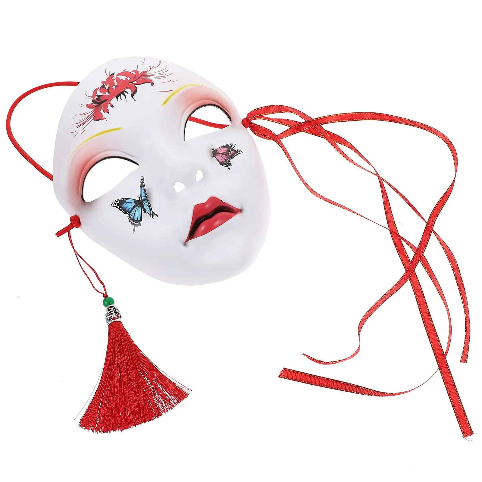 Mask Adult Size ABS Material Hand Painted Chinese Style Decorative Mask for Halloween Cosplay Party Festive Masquerade
Mask Adult Size ABS Material Hand Painted Chinese Style Decorative Mask for Halloween Cosplay Party Festive Masquerade