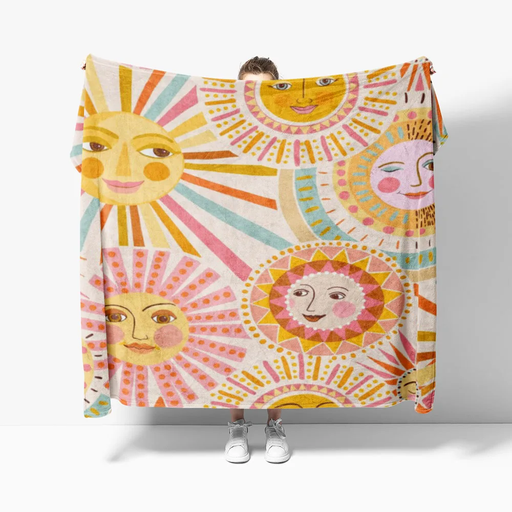 American Aboriginal Sun Stars Fleece Blanket Thick Winter Blanket Travel Blanket Children Coupon Blanket
American Aboriginal Sun Stars Fleece Blanket Thick Winter Blanket Travel Blanket Children Coupon Blanket
