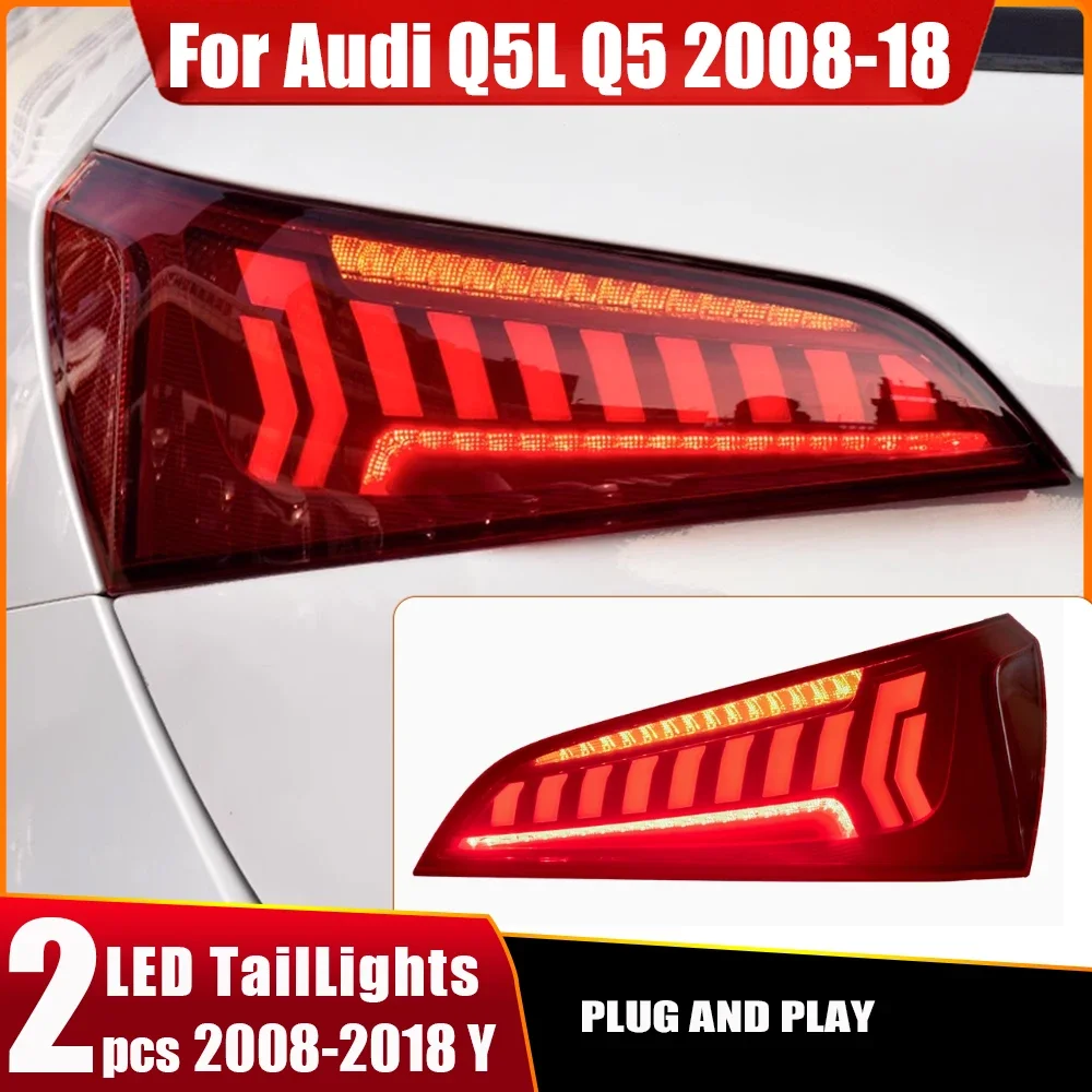 Светодиодные задние фонари для Audi Q5, задний фонарь 2008-2018, модифицированный автомобильный Стайлинг, указатель поворота, динамические задние фонари DRL, автомобильные аксессуары
Светодиодные задние фонари для Audi Q5, задний фонарь 2008-2018, модифицированный автомобильный Стайлинг, указатель поворота, динамические задние фонари DRL, автомобильные аксессуары