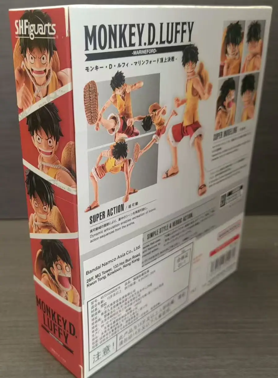 BANDAI S.H.Figuarts ONE PIECE Monkey D. Luffy Maryford's Top Battle Action Figure PVC Collection Model
BANDAI S.H.Figuarts ONE PIECE Monkey D. Luffy Maryford's Top Battle Action Figure PVC Collection Model