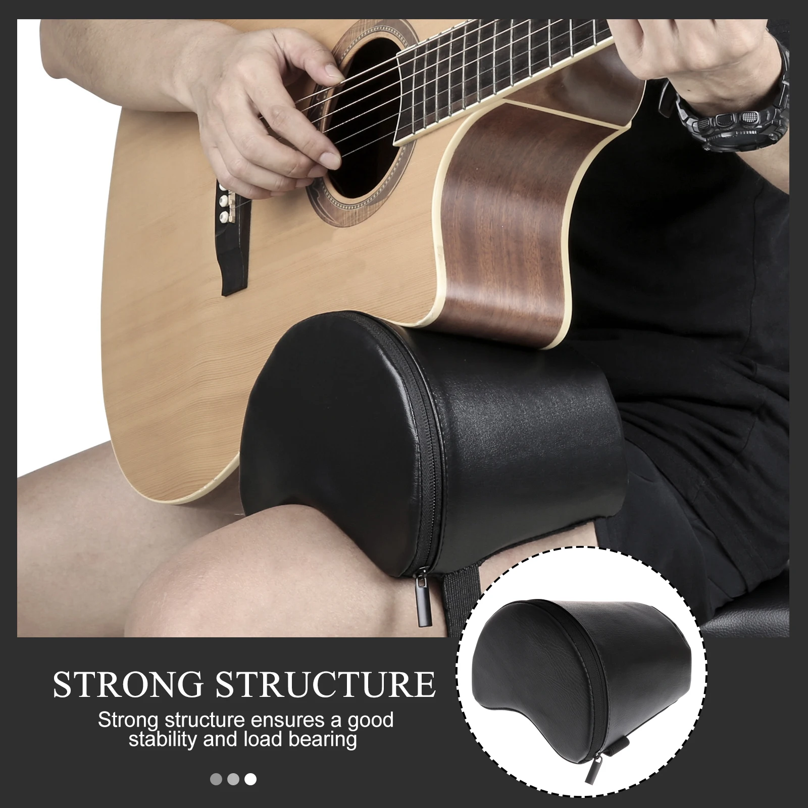 Footrest for Classical Playing Comfortable Support Pad Durable Synthetic Strong Structure Elastic Band No Pedal Needed
Footrest for Classical Playing Comfortable Support Pad Durable Synthetic Strong Structure Elastic Band No Pedal Needed
