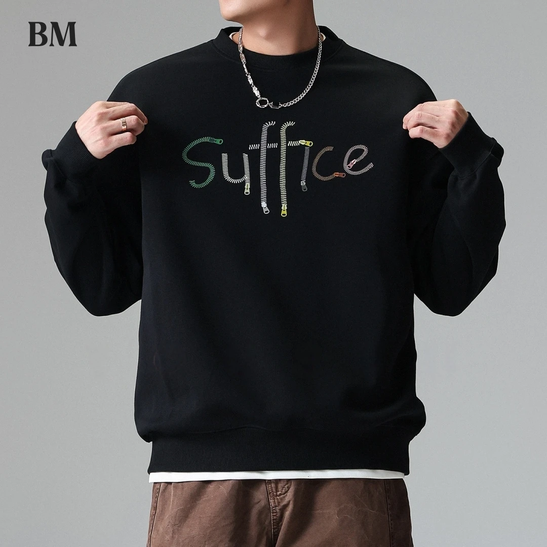 Unisex Korean Style Hip Hop Oversized Sweatshirt round Neck Zip Print 6XL Spring Autumn Streetwear Casual Comfort plus Size
Unisex Korean Style Hip Hop Oversized Sweatshirt round Neck Zip Print 6XL Spring Autumn Streetwear Casual Comfort plus Size