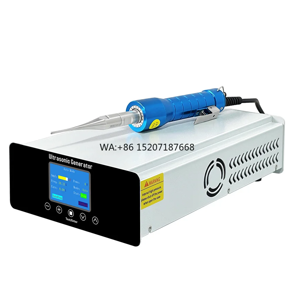 Good Quality Hand Held Ultrasonic Welder Plastic Ultrasonic Spot Welding Machine
Good Quality Hand Held Ultrasonic Welder Plastic Ultrasonic Spot Welding Machine