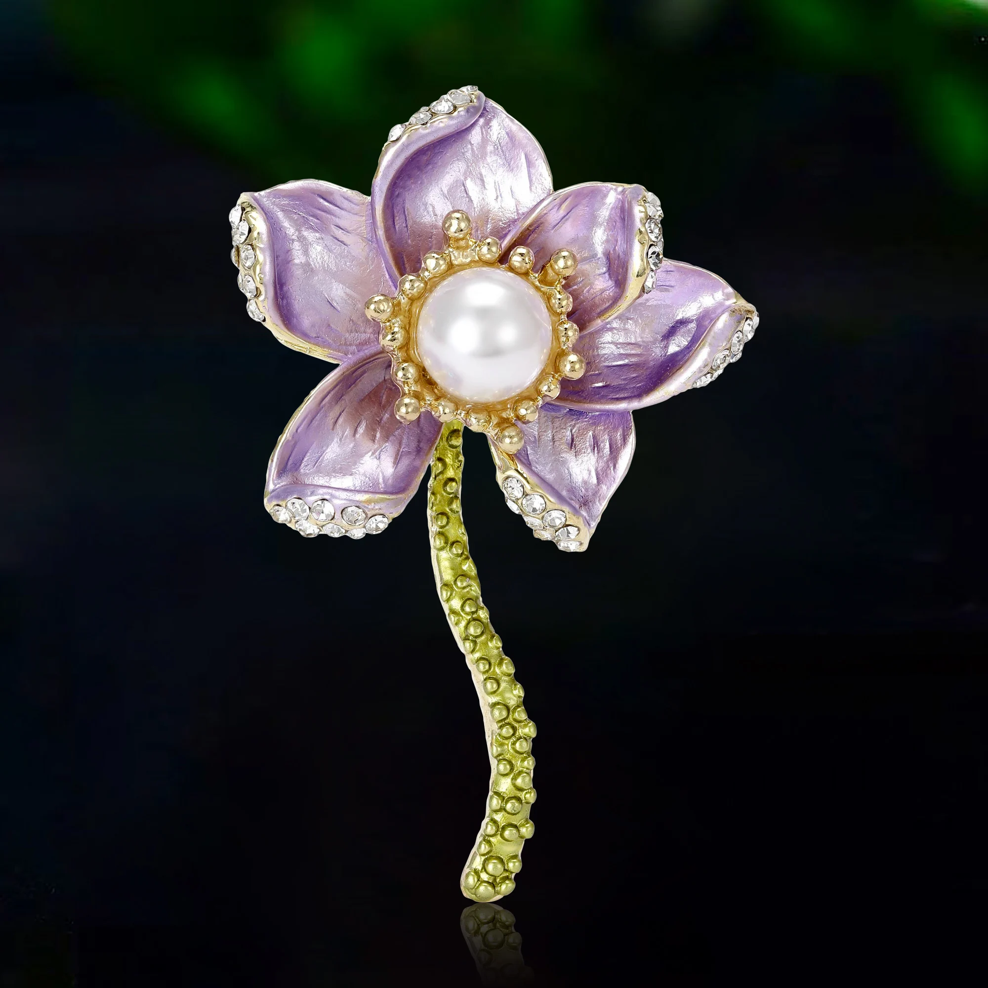 Enamel Lotus Flower Brooches for Women Unisex 3-color Pearl Flowers Pins Office Party Friend Gifts Accessories
Enamel Lotus Flower Brooches for Women Unisex 3-color Pearl Flowers Pins Office Party Friend Gifts Accessories
