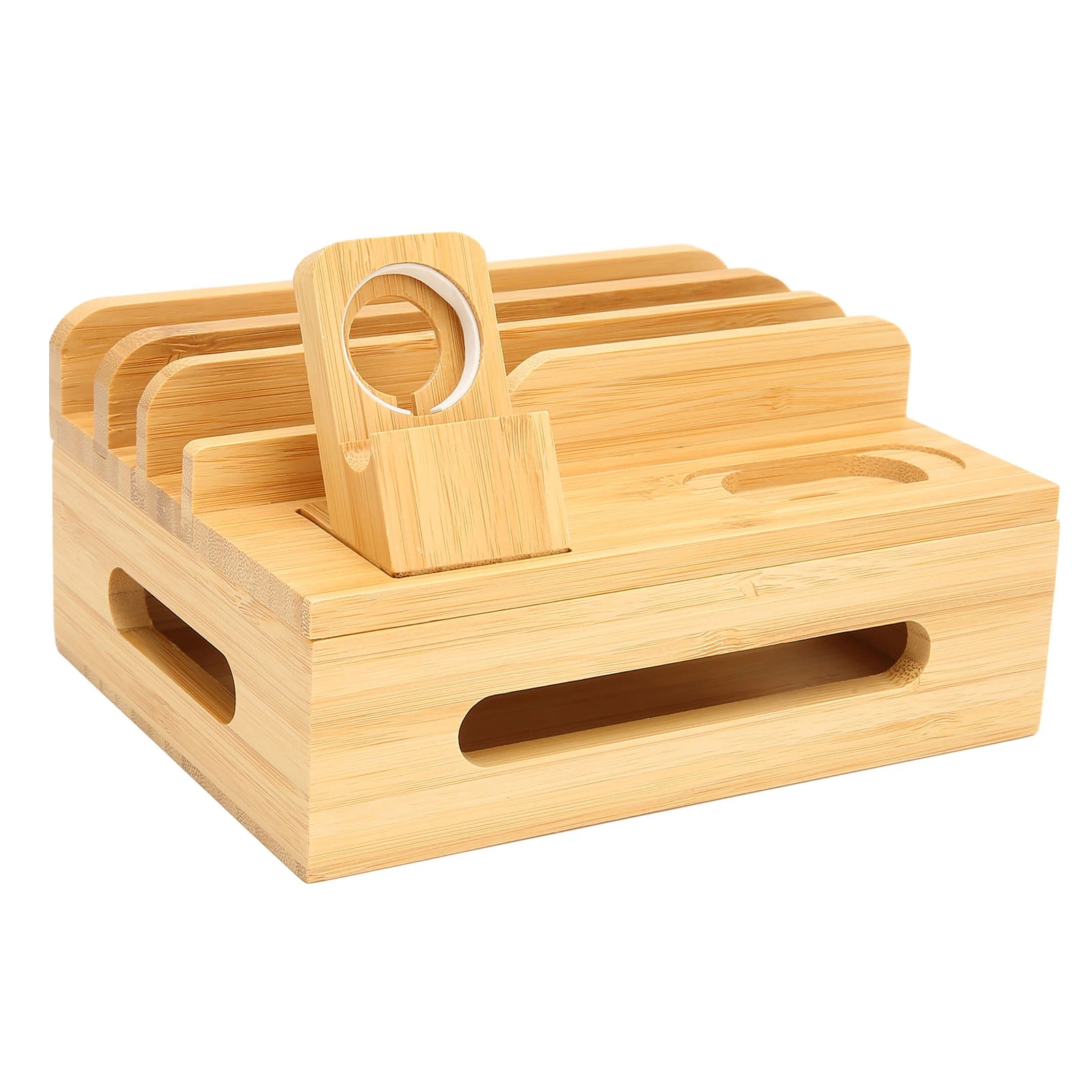 Bamboo Charging Station Multifunctional Magnetic Design Bamboo Multi Device Charging Station Good Heat Dissipation for Phones
Bamboo Charging Station Multifunctional Magnetic Design Bamboo Multi Device Charging Station Good Heat Dissipation for Phones