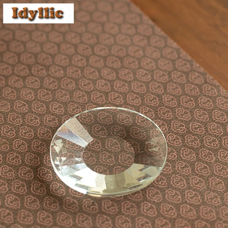 2pc/lot Crystal Glass Thickened Coasters Luxury Hot Pad For Coffee Cups Saucer Heat Insulation Placemats Cup Holder Teaset Craft
2pc/lot Crystal Glass Thickened Coasters Luxury Hot Pad For Coffee Cups Saucer Heat Insulation Placemats Cup Holder Teaset Craft