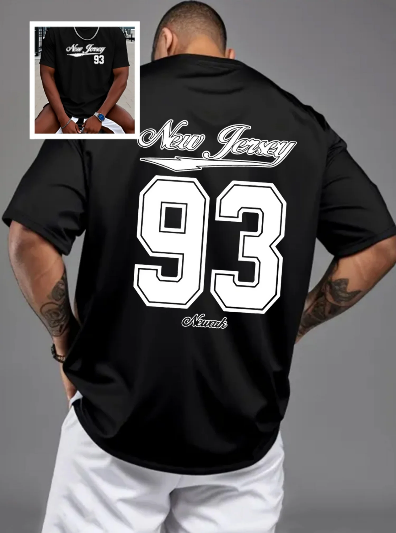 2025 Summer Men Latest Polyester New York 93 Print O-Neck Short Sleeve Men Casual Sport Plus Size Men Clothing
2025 Summer Men Latest Polyester New York 93 Print O-Neck Short Sleeve Men Casual Sport Plus Size Men Clothing