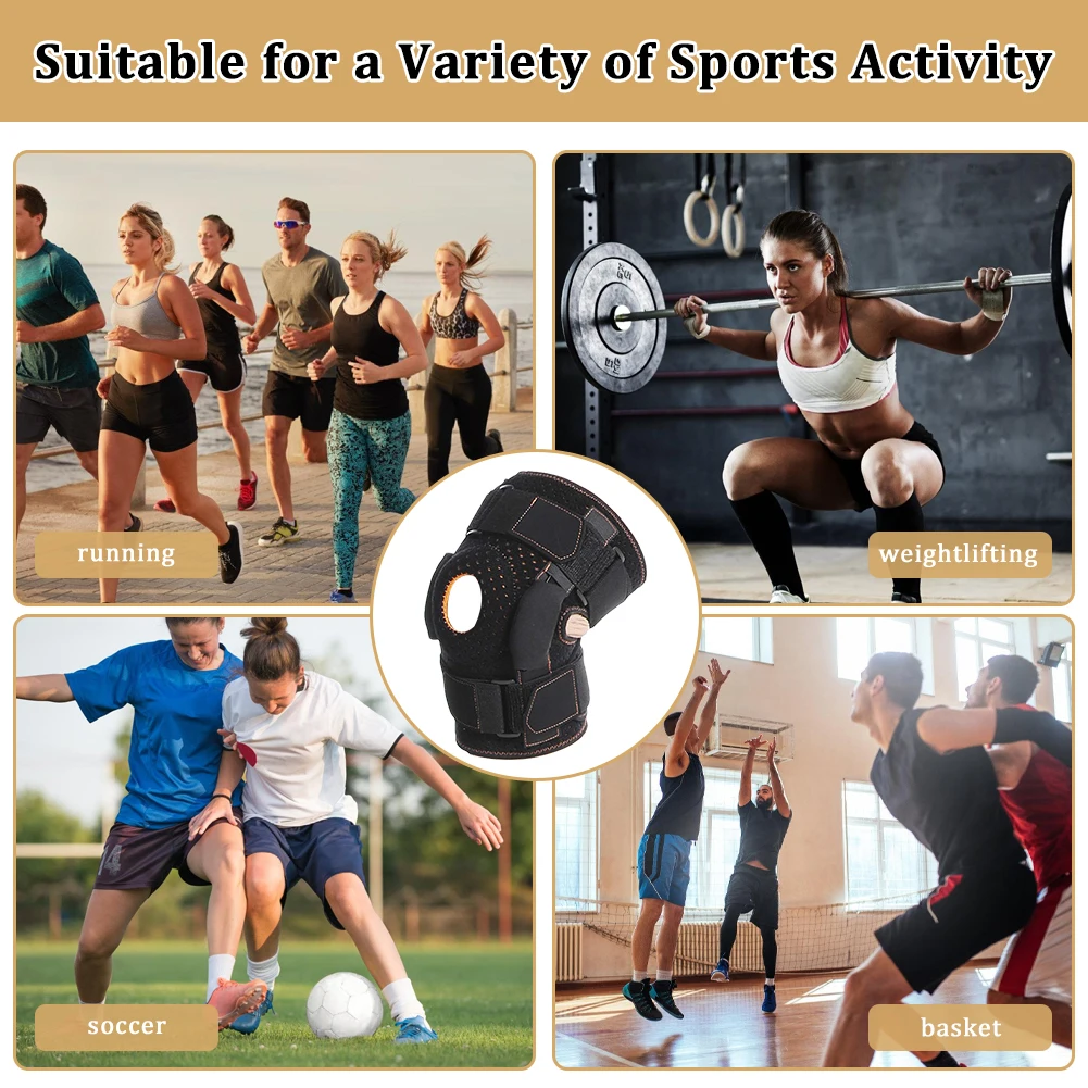 Hinged Knee Brace Hinged Knee Support Lightweight Knee Immobilizer Support Comfortable Breathable for Arthritis Meniscus Tear
Hinged Knee Brace Hinged Knee Support Lightweight Knee Immobilizer Support Comfortable Breathable for Arthritis Meniscus Tear