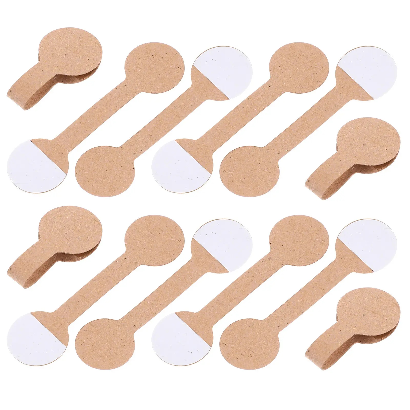 100Pcs White Kraft Paper Sticky Price Display Tags Smooth Writing Surface for Jewelry Marking Ring Labeling Stock Management
100Pcs White Kraft Paper Sticky Price Display Tags Smooth Writing Surface for Jewelry Marking Ring Labeling Stock Management