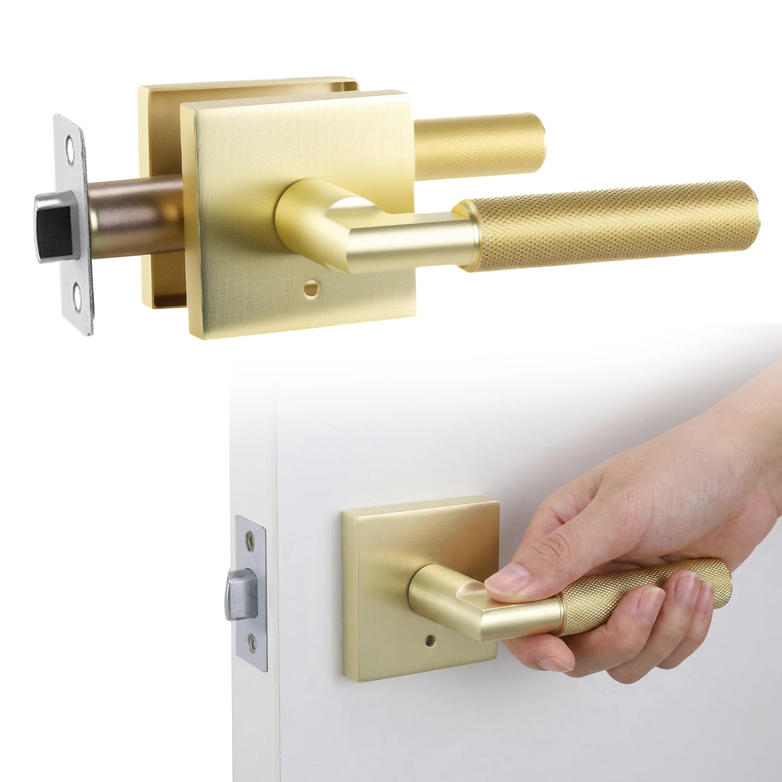 Square Entrydoor Knurled Handle with Locks Door Hardware & Locks for Left Right Sided for Front Entrance and Bedrooms Passage
Square Entrydoor Knurled Handle with Locks Door Hardware & Locks for Left Right Sided for Front Entrance and Bedrooms Passage