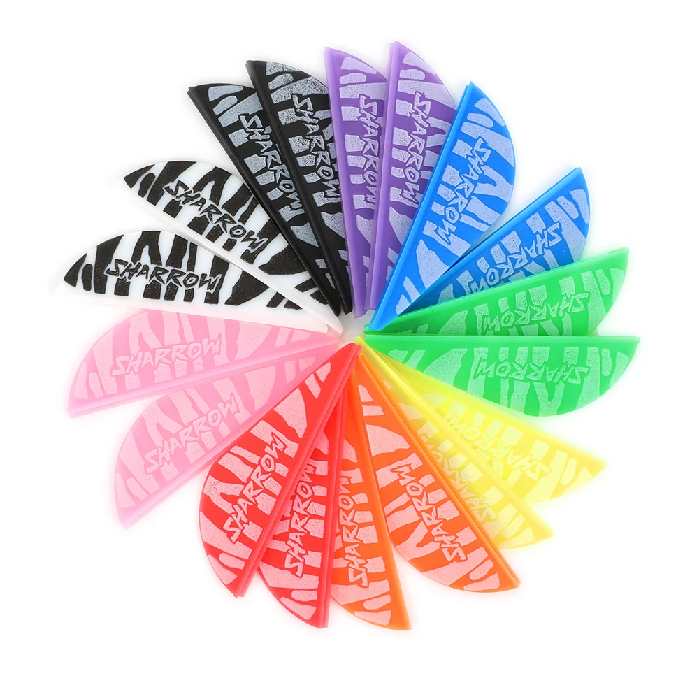 2 Inch Rubber Archery Vanes 50pcs Waterproof Durable Fletching Feather for Carbon Fiberglass Arrow DIY Target Practice
2 Inch Rubber Archery Vanes 50pcs Waterproof Durable Fletching Feather for Carbon Fiberglass Arrow DIY Target Practice