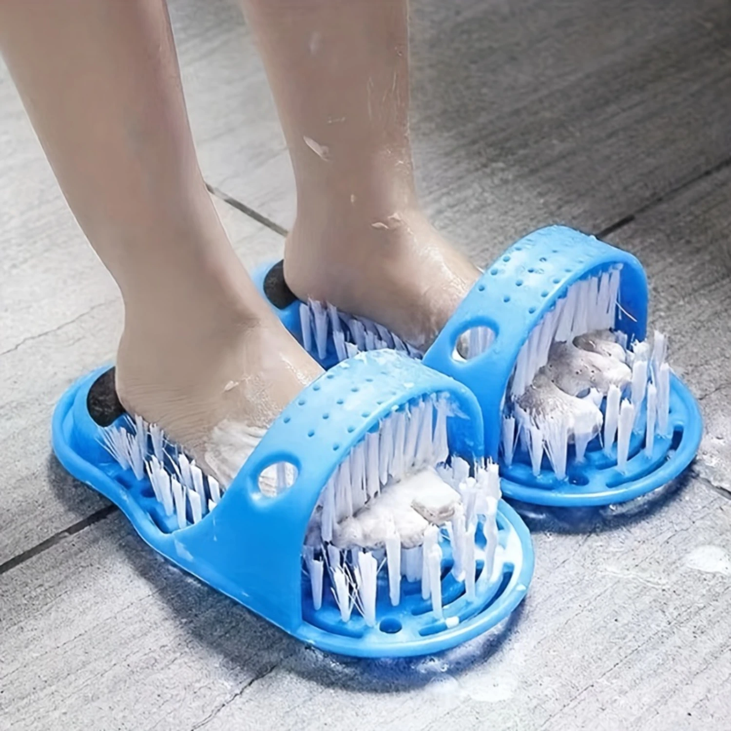 Unisex Spa Shower Foot Scrubber and Massager - Exfoliate and Massage With Ease – No Power Needed
Unisex Spa Shower Foot Scrubber and Massager - Exfoliate and Massage With Ease – No Power Needed