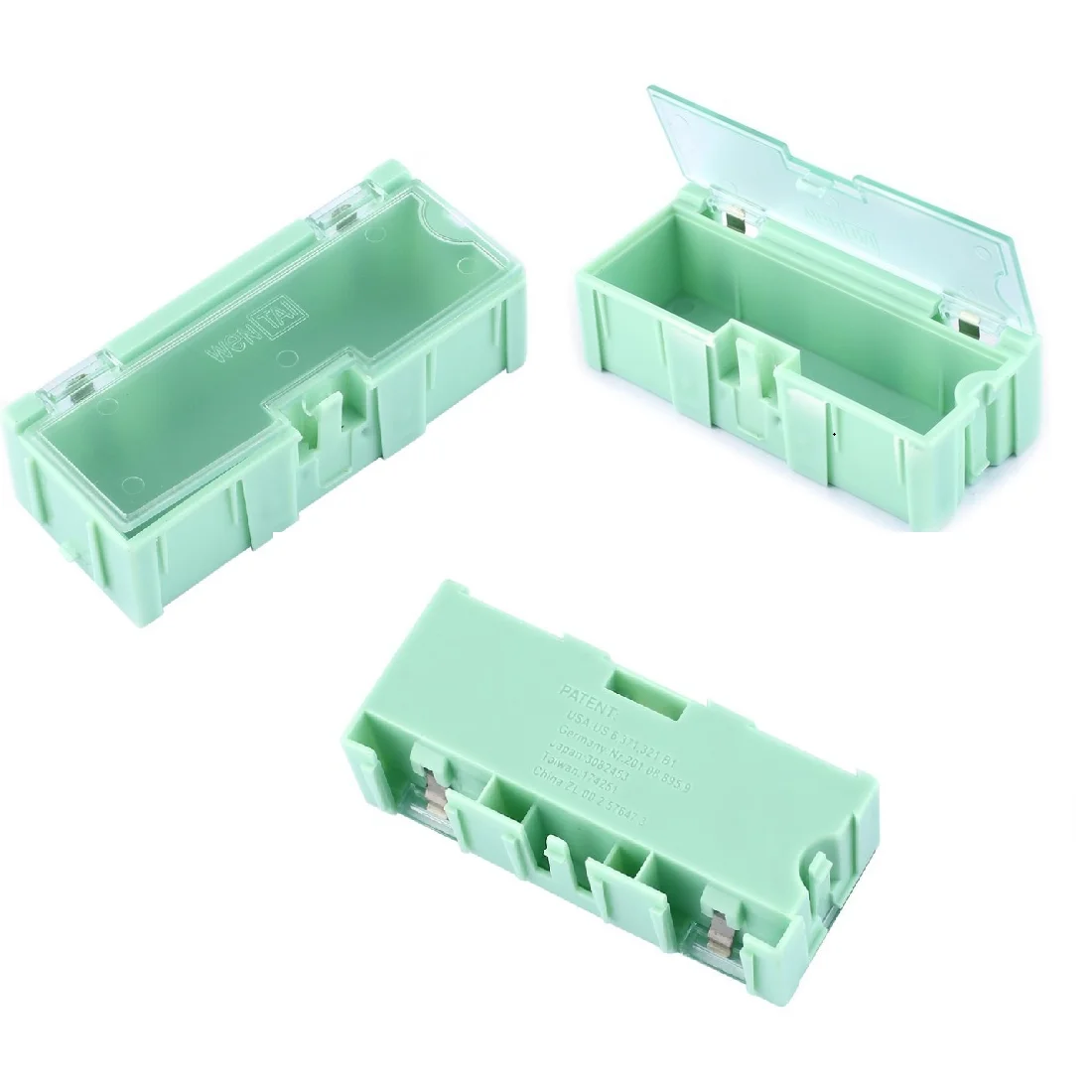 75X31.5X21.5MM SMT SMD Electronic Component Storage Box Resistor Capacitor IC Chip Screw Parts Organizer Case
75X31.5X21.5MM SMT SMD Electronic Component Storage Box Resistor Capacitor IC Chip Screw Parts Organizer Case
