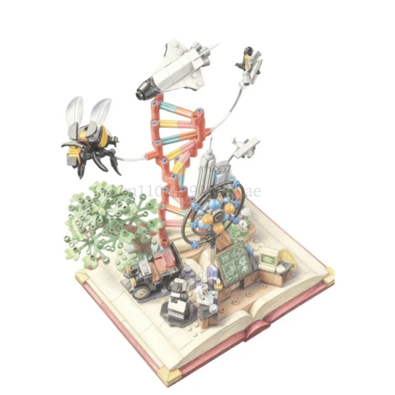 Эволюция новых блоков STEM 2025 года, креативная сборка кирпича, детские игрушки, рождественские подарки.
Эволюция новых блоков STEM 2025 года, креативная сборка кирпича, детские игрушки, рождественские подарки.