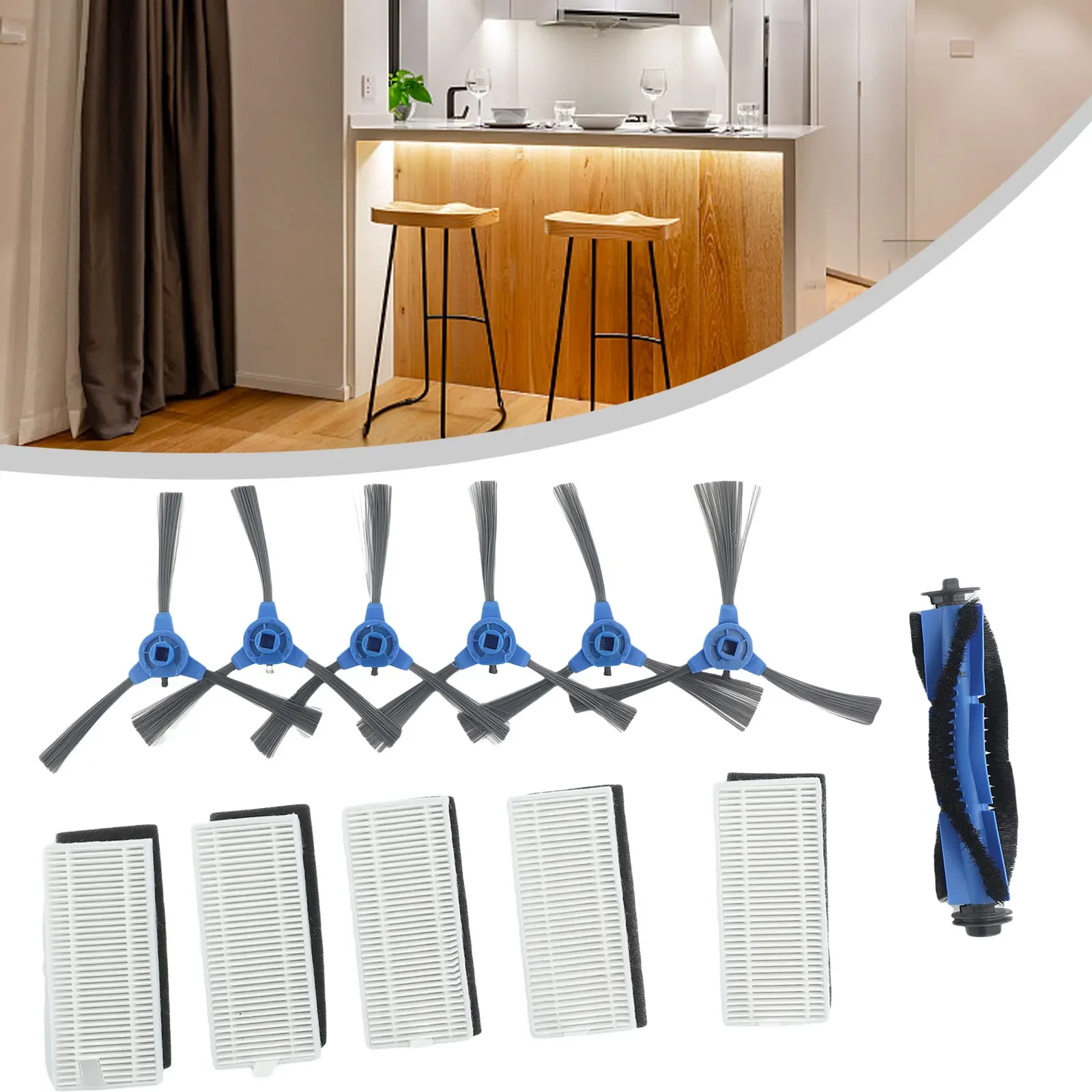 Replacement Side Brush For Venga For VG RVC 3000 For VG RVC 3001 Robotic Vacuum Cleaner Cleaning Tool Component Set Of 6
Replacement Side Brush For Venga For VG RVC 3000 For VG RVC 3001 Robotic Vacuum Cleaner Cleaning Tool Component Set Of 6