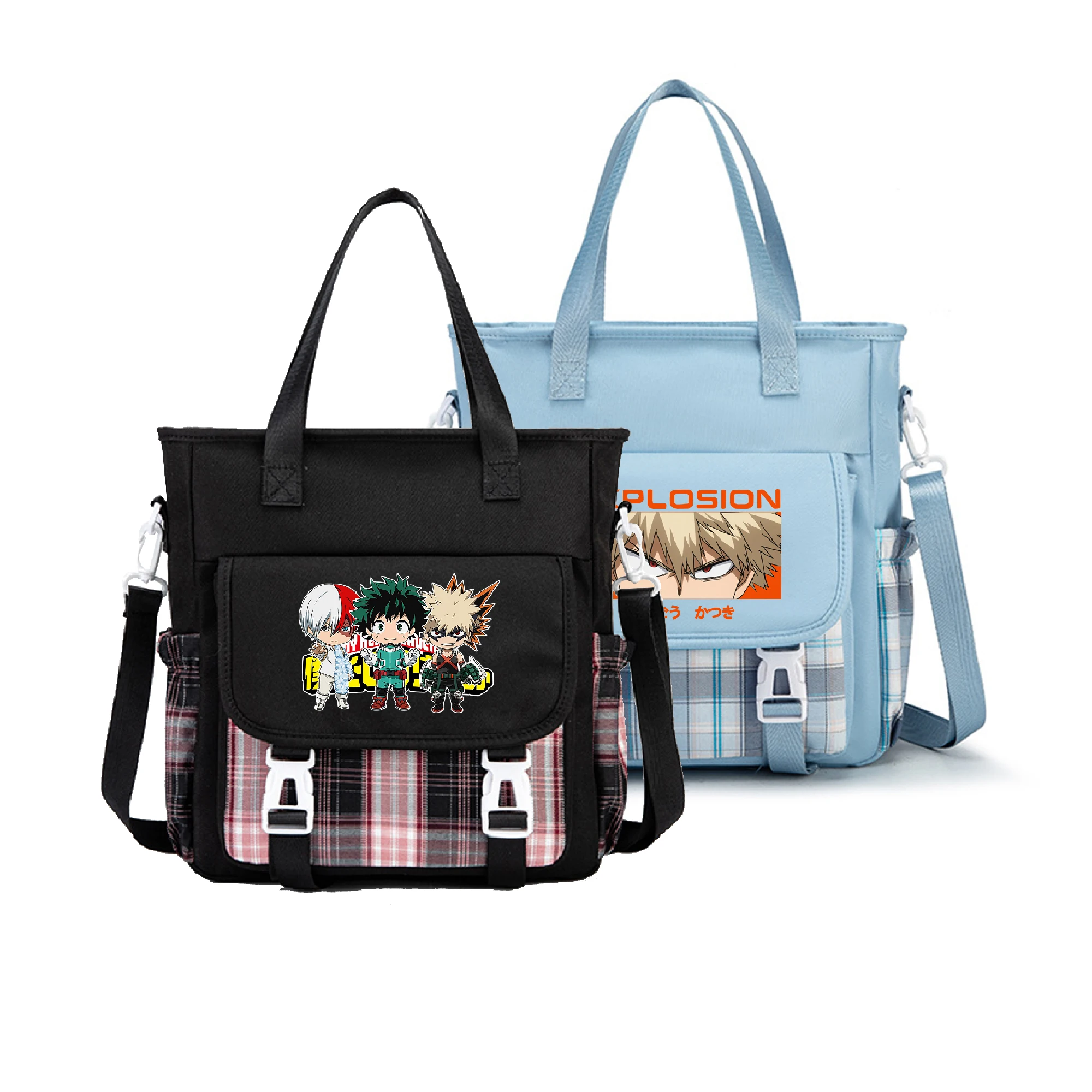 Anime MHA DEKU BAKUGO Girls Shoulder Bags Oxford Crossbody Bag Students Schoolbag Travel Daypack Women Cartoon Messenger Bag
Anime MHA DEKU BAKUGO Girls Shoulder Bags Oxford Crossbody Bag Students Schoolbag Travel Daypack Women Cartoon Messenger Bag