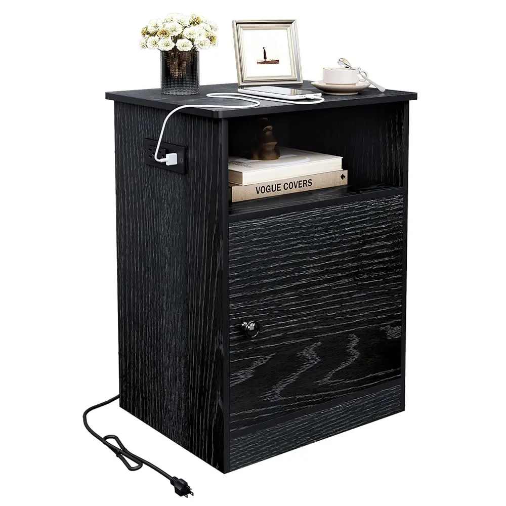 Narrow End Table With Charging Station, Side Table, Flip Top, Shelf And Usb Ports Nightstand For Living Room, Bedroom
Narrow End Table With Charging Station, Side Table, Flip Top, Shelf And Usb Ports Nightstand For Living Room, Bedroom