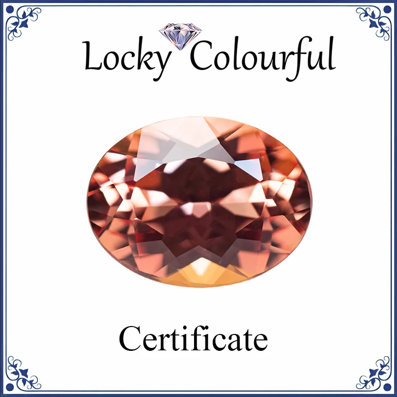 Lab Grown Sapphire Sunset Orange Color Top Quality Oval Shape Charm Beads for Diy Jewelry Making Rings Selectable AGL Certifica
Lab Grown Sapphire Sunset Orange Color Top Quality Oval Shape Charm Beads for Diy Jewelry Making Rings Selectable AGL Certifica