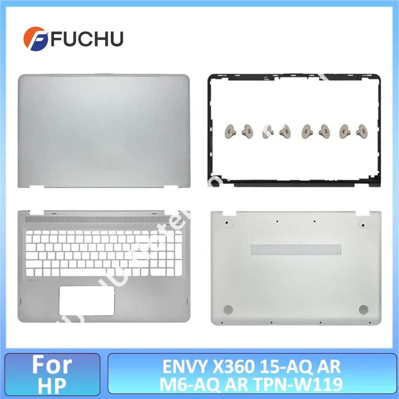 NEW Replacement Laptop Case For HP ENVY X360 15-AQ AR M6-AQ AR TPN-W119 LCD Back Cover/Front Bezel/Palmrest/Bottom Case
NEW Replacement Laptop Case For HP ENVY X360 15-AQ AR M6-AQ AR TPN-W119 LCD Back Cover/Front Bezel/Palmrest/Bottom Case