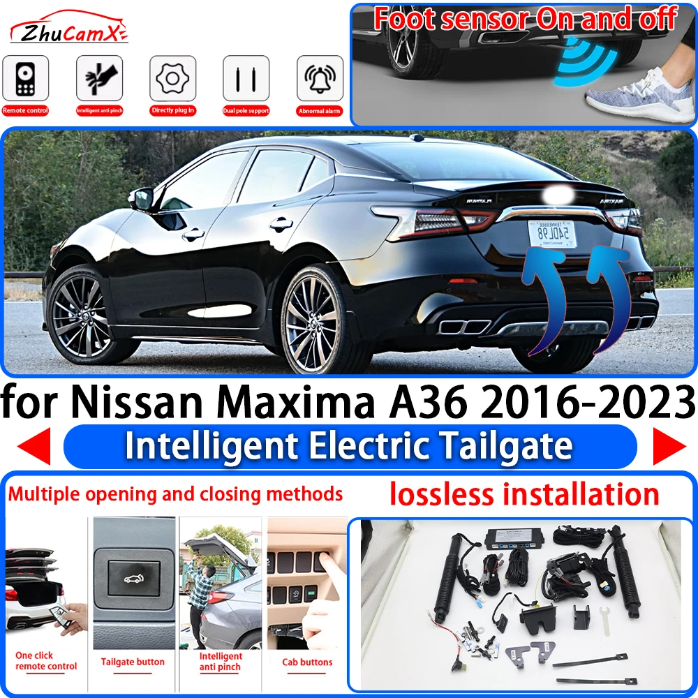 ZhuCamX for Nissan Maxima A36 2016-2023 Power Liftgate Trunk Electric Suction Tailgate Intelligent Tail Gate Lift Strut System
ZhuCamX for Nissan Maxima A36 2016-2023 Power Liftgate Trunk Electric Suction Tailgate Intelligent Tail Gate Lift Strut System