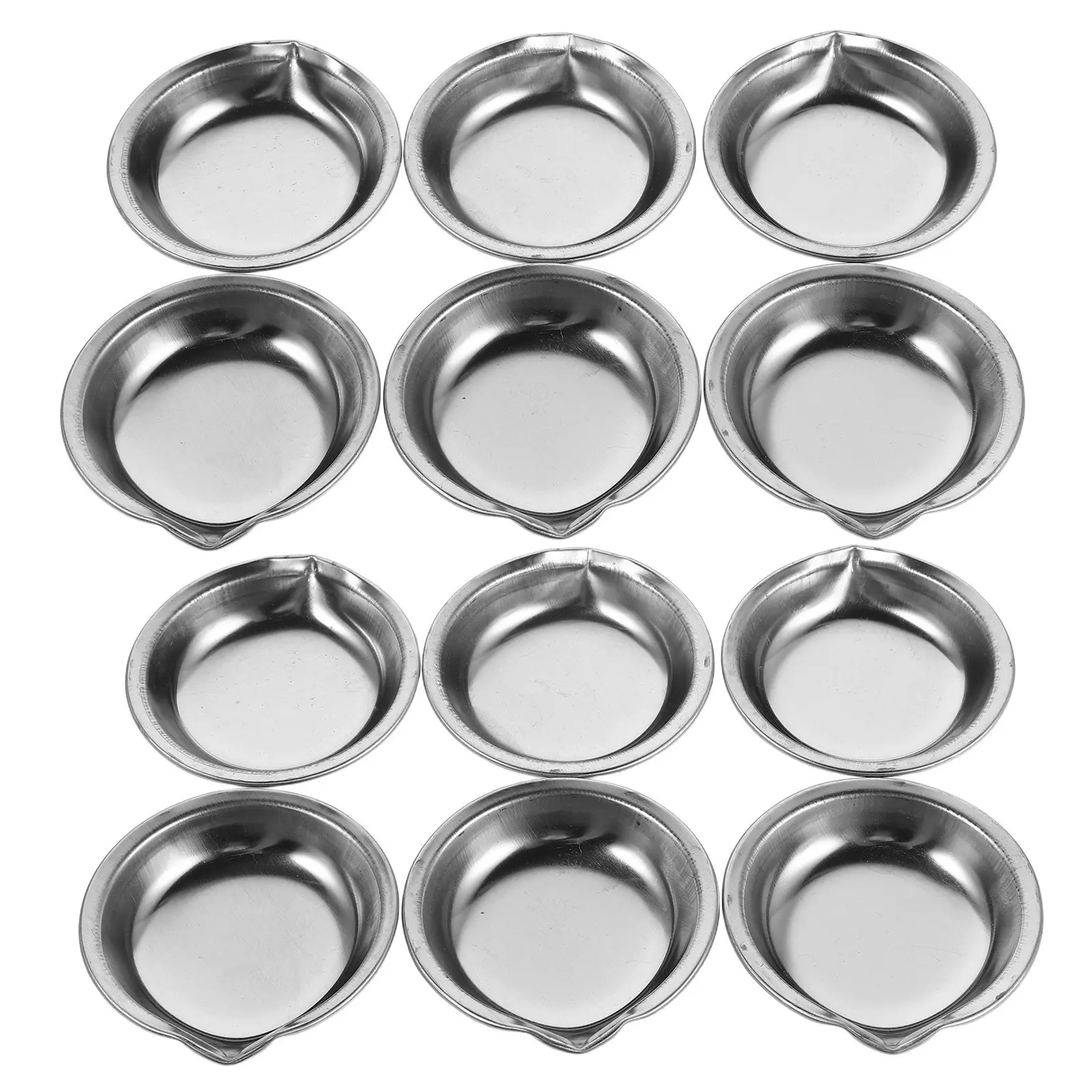 24Pcs Stainless Steel Artists Palette Round Paint Tray for Watercolor Oil Acrylic Mixing Reusable Metal Color Mixing Palette
24Pcs Stainless Steel Artists Palette Round Paint Tray for Watercolor Oil Acrylic Mixing Reusable Metal Color Mixing Palette
