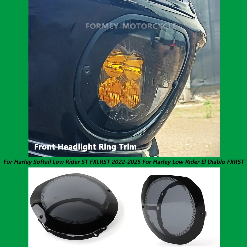 NEW Auxiliary light protection cover Headlight protection cover For Harley Softail Low Rider ST El Diablo FXRST FXLRST 2022-2025
NEW Auxiliary light protection cover Headlight protection cover For Harley Softail Low Rider ST El Diablo FXRST FXLRST 2022-2025