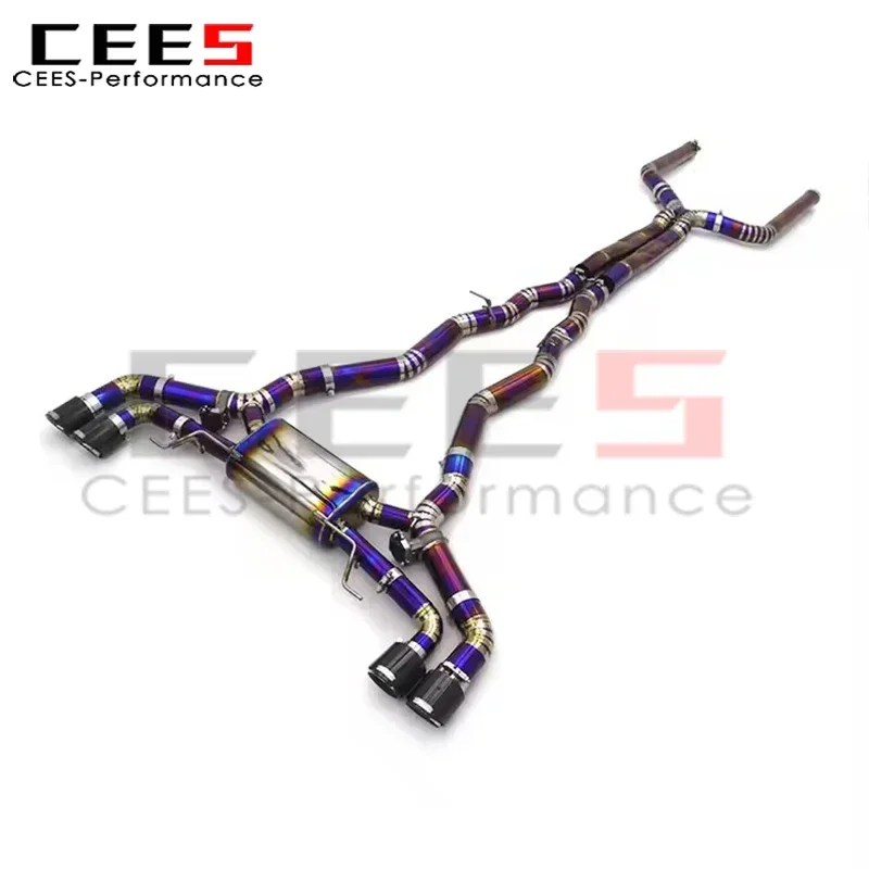 Титановая выхлопная система Cees Catback для BMW X5M/X6M 4.4TT 2015-2023, сборка выхлопной трубы Performance Car Escape
Титановая выхлопная система Cees Catback для BMW X5M/X6M 4.4TT 2015-2023, сборка выхлопной трубы Performance Car Escape