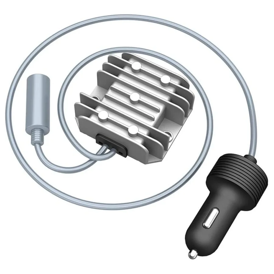 12V Power Cable with Cigarette Lighter Plug, 10-28V to 30V 3.5A Conversion Kit for Truck RV No Worry About Voltage Drop or Rise
12V Power Cable with Cigarette Lighter Plug, 10-28V to 30V 3.5A Conversion Kit for Truck RV No Worry About Voltage Drop or Rise