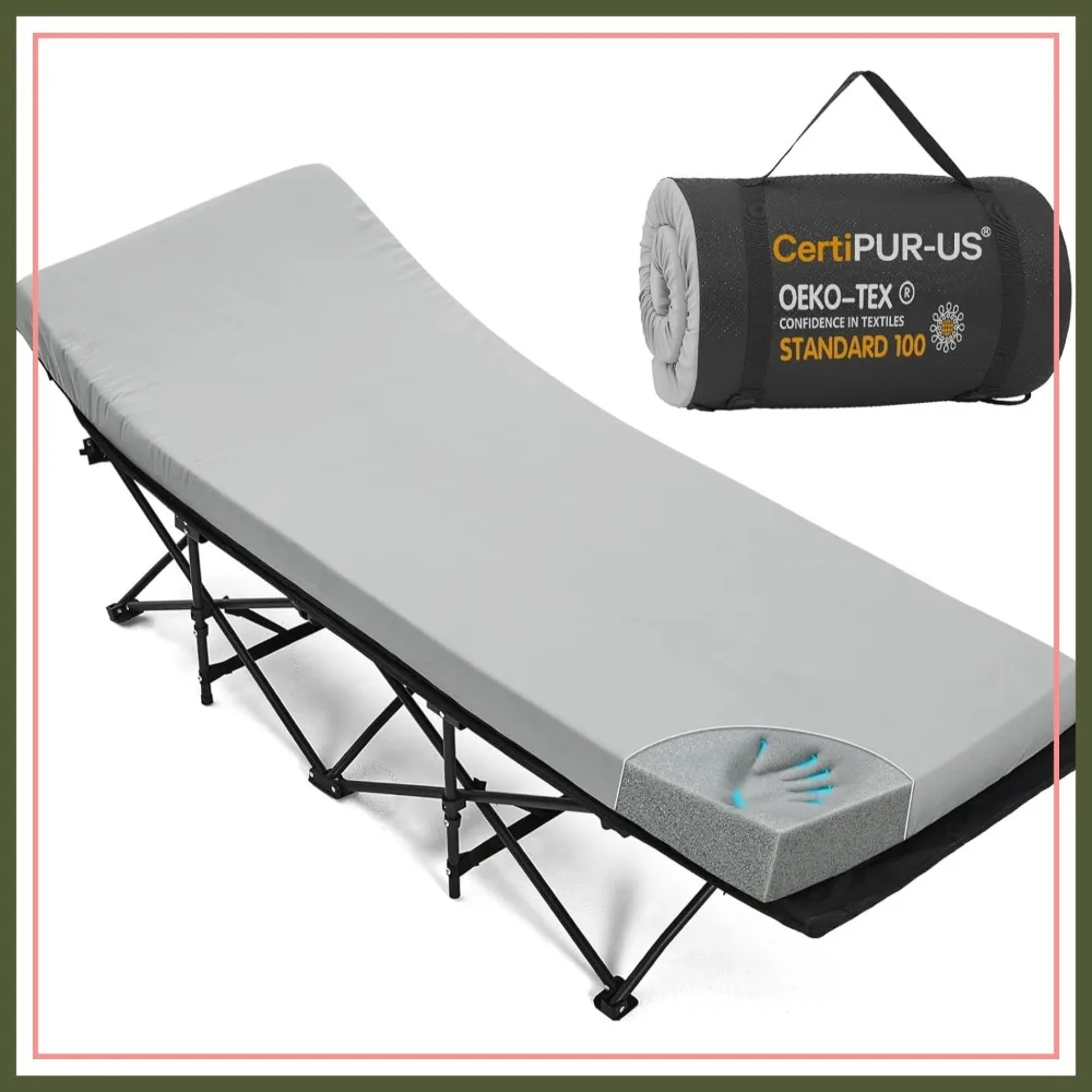 2in Memory Foam Camping Cot Mattress, Soft Warm Non-Slip Sleeping Pad with Retaining for Adults, Portable Roll up Pad for Travel
2in Memory Foam Camping Cot Mattress, Soft Warm Non-Slip Sleeping Pad with Retaining for Adults, Portable Roll up Pad for Travel