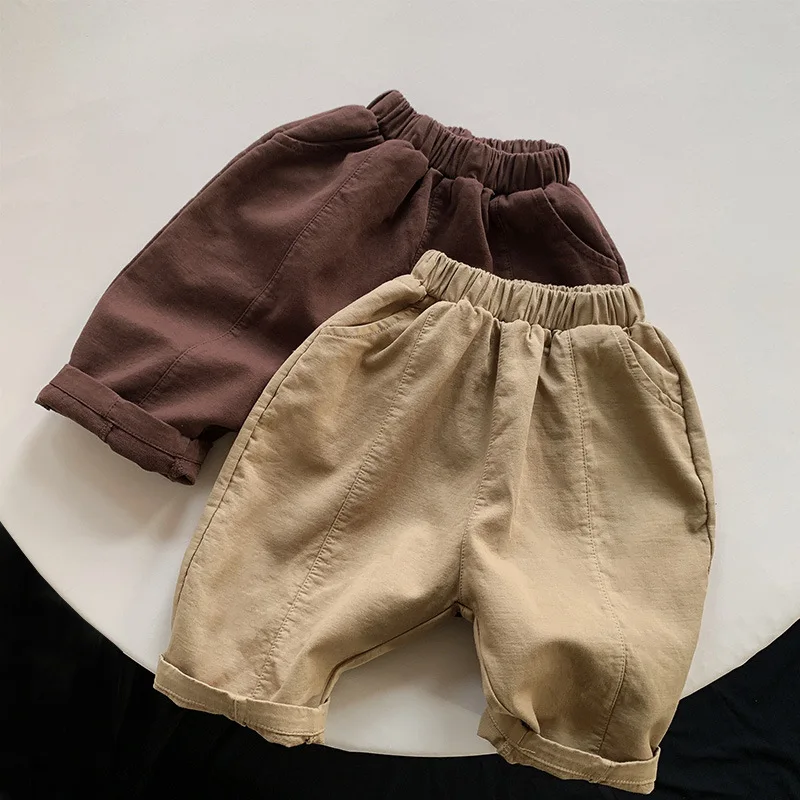 Children Pants Spring Autumn New Cotton Versatile Wide Leg Pants Baby Boys Loose Trousers Girls Solid Casual Pants Kids Clothes
Children Pants Spring Autumn New Cotton Versatile Wide Leg Pants Baby Boys Loose Trousers Girls Solid Casual Pants Kids Clothes