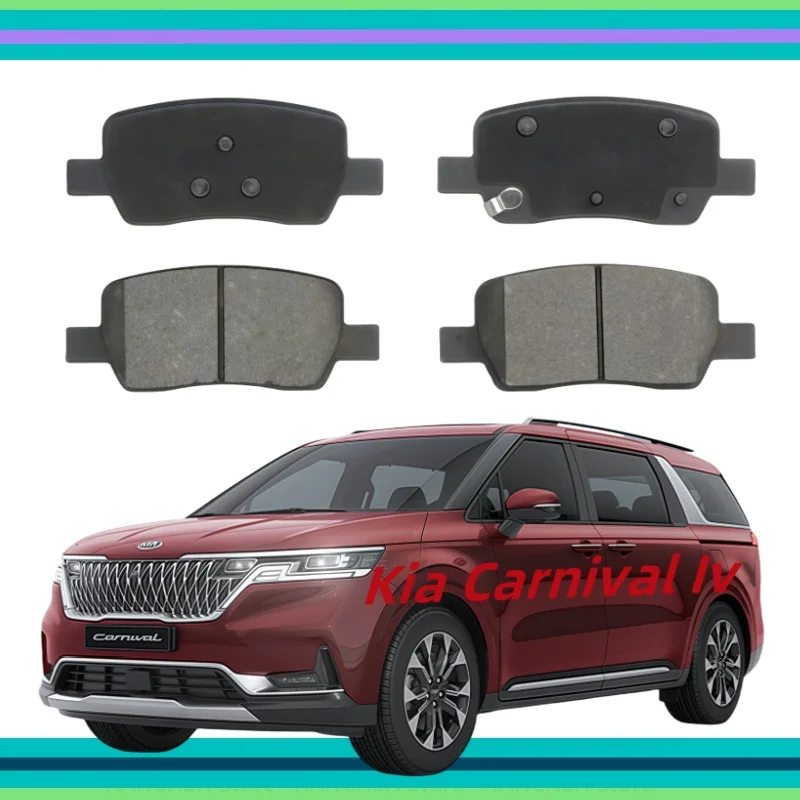 For Kia Carnival Iv (Ka4) Rear Brake Pads 58302P2A50 58302P2A51 58302R0A00/Auto Parts -01064
For Kia Carnival Iv (Ka4) Rear Brake Pads 58302P2A50 58302P2A51 58302R0A00/Auto Parts -01064