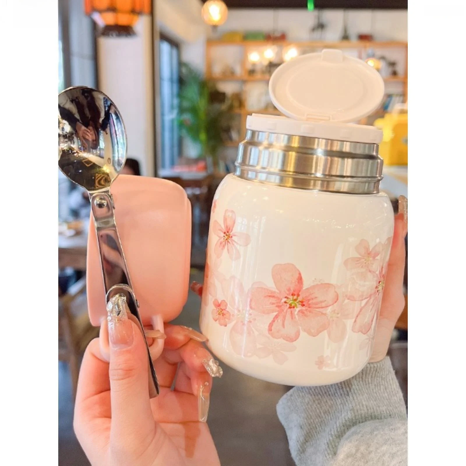 Портативная термокружка из нержавеющей стали для супа, для офисных работников, для супа из ласточкиных гнезд, для завтрака, для медленного приготовления пищи
Портативная термокружка из нержавеющей стали для супа, для офисных работников, для супа из ласточкиных гнезд, для завтрака, для медленного приготовления пищи