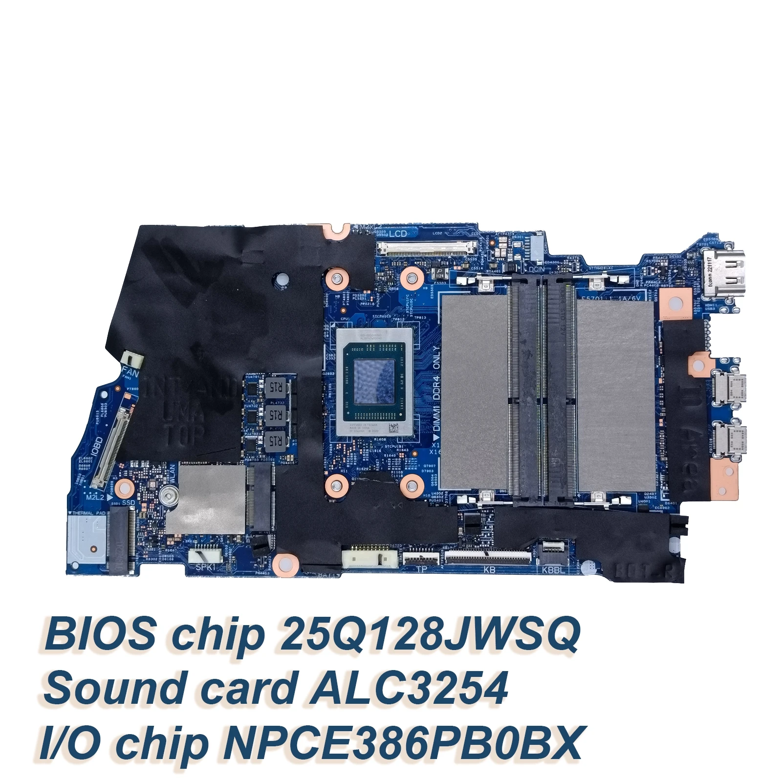 03GW69 3GW69 for Dell Inspiron 14 7425 2-in-1 Motherboard System Mainboard OnboardCPU R5-5625U BIOS 25Q128JWSQ 213084-1 NONCY$CA
03GW69 3GW69 for Dell Inspiron 14 7425 2-in-1 Motherboard System Mainboard OnboardCPU R5-5625U BIOS 25Q128JWSQ 213084-1 NONCY$CA