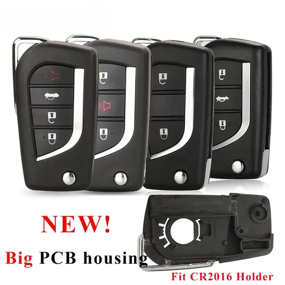 NEW Flip Folding Remote Key Shell Case fit CR2016 Holder for Toyota Levin Camry Reiz Highlander Corolla VA2 Toy48 Toy43
NEW Flip Folding Remote Key Shell Case fit CR2016 Holder for Toyota Levin Camry Reiz Highlander Corolla VA2 Toy48 Toy43
