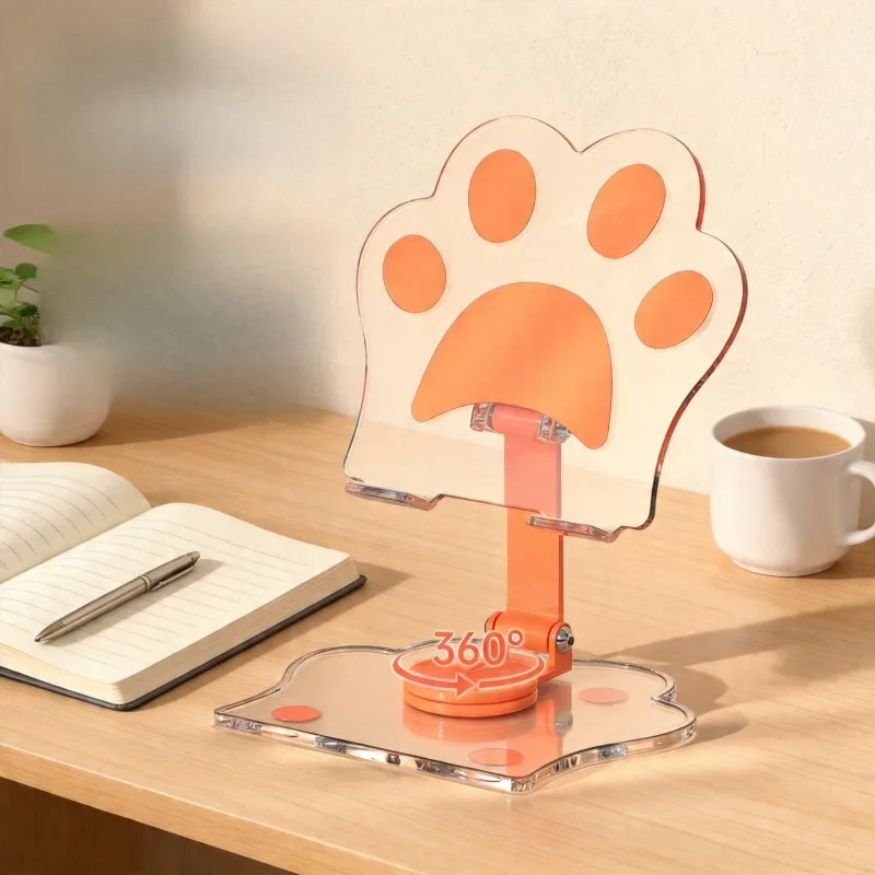Cute Transparent Acrylic Tablet Phone Holder Creative Rotating Folding Adjustment Support Frame Lazy Desktop Holder
Cute Transparent Acrylic Tablet Phone Holder Creative Rotating Folding Adjustment Support Frame Lazy Desktop Holder