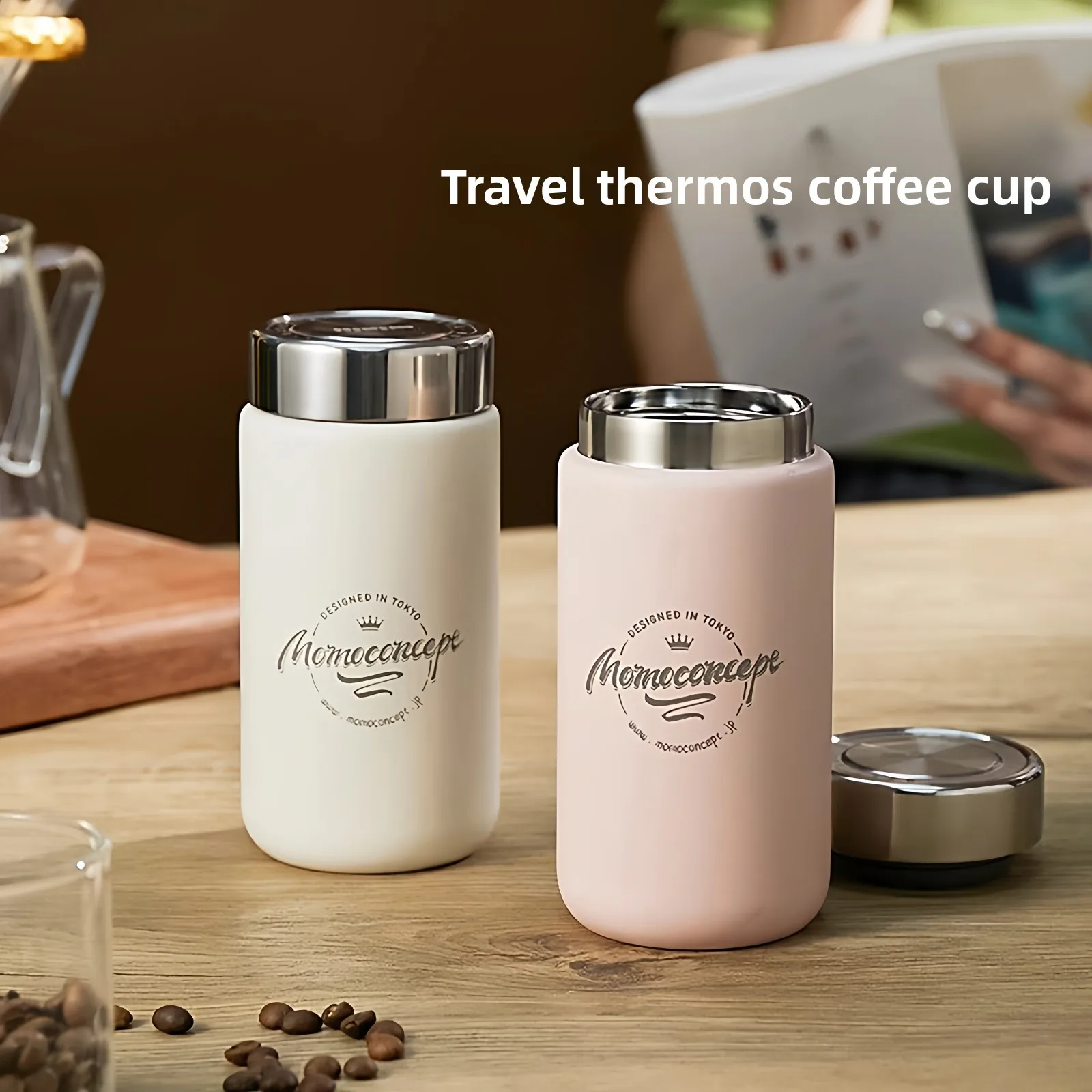 Portable Insulated Coffee Cup for Women 36 Stainl Steel Water Bottle High Aesthetic Value New 2025 Model by MCONCEPT
Portable Insulated Coffee Cup for Women 36 Stainl Steel Water Bottle High Aesthetic Value New 2025 Model by MCONCEPT