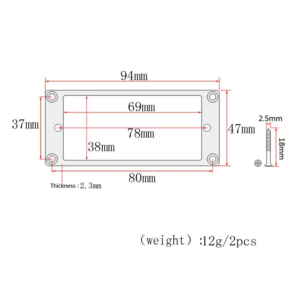 Pickup Ring Flat Wooden Mounting Set 2 Pieces Electric Guitar Parts for Guitar Pickup with Effects and Touch Screen
Pickup Ring Flat Wooden Mounting Set 2 Pieces Electric Guitar Parts for Guitar Pickup with Effects and Touch Screen