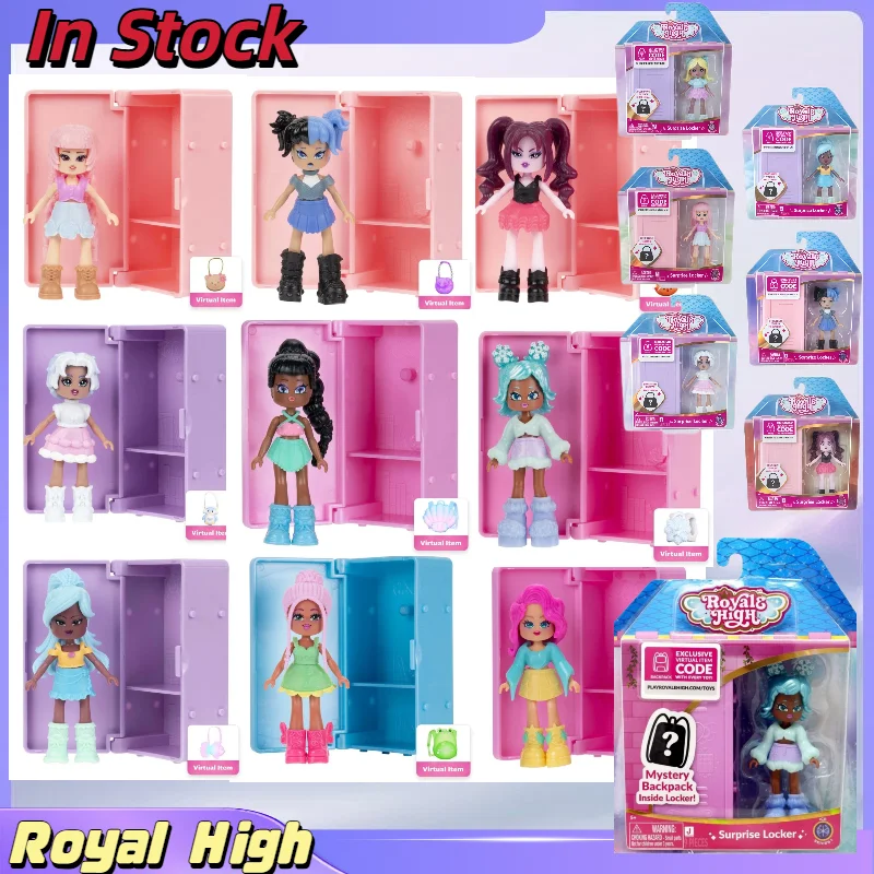 New 3 Inch Royal High Surprise Locker Mini Doll Mysterious Friend Series 2 Figure Model Collect Toy Gifts Virtual Item
New 3 Inch Royal High Surprise Locker Mini Doll Mysterious Friend Series 2 Figure Model Collect Toy Gifts Virtual Item