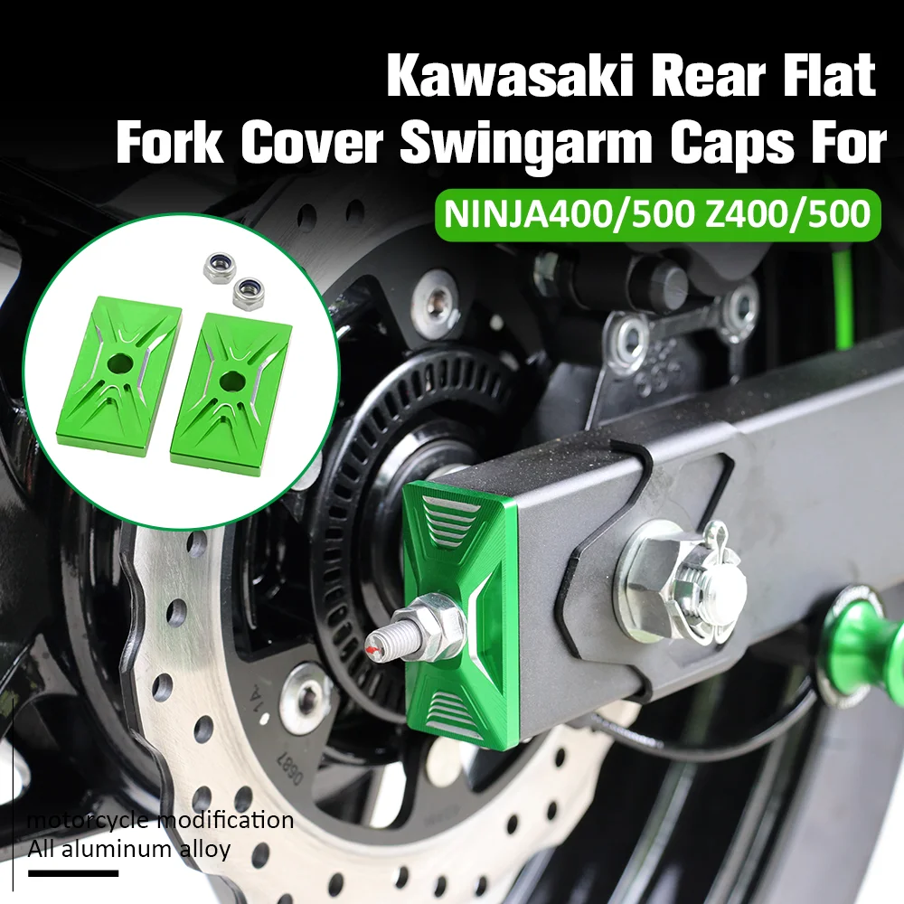 For KAWASAKI NINJA 250 300 400 500 Chain Adjuster Swingarm End decorative cover Cap Motorcycle CNC Accessories
For KAWASAKI NINJA 250 300 400 500 Chain Adjuster Swingarm End decorative cover Cap Motorcycle CNC Accessories