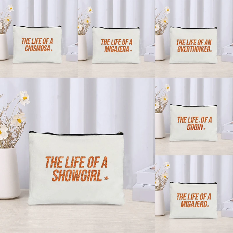 Show Girl Printed Lightweight Zipper Pencil Case Makeup Storage Bag Portable Travel Toiletry Bag Multifunctional Fabric Bag
Show Girl Printed Lightweight Zipper Pencil Case Makeup Storage Bag Portable Travel Toiletry Bag Multifunctional Fabric Bag