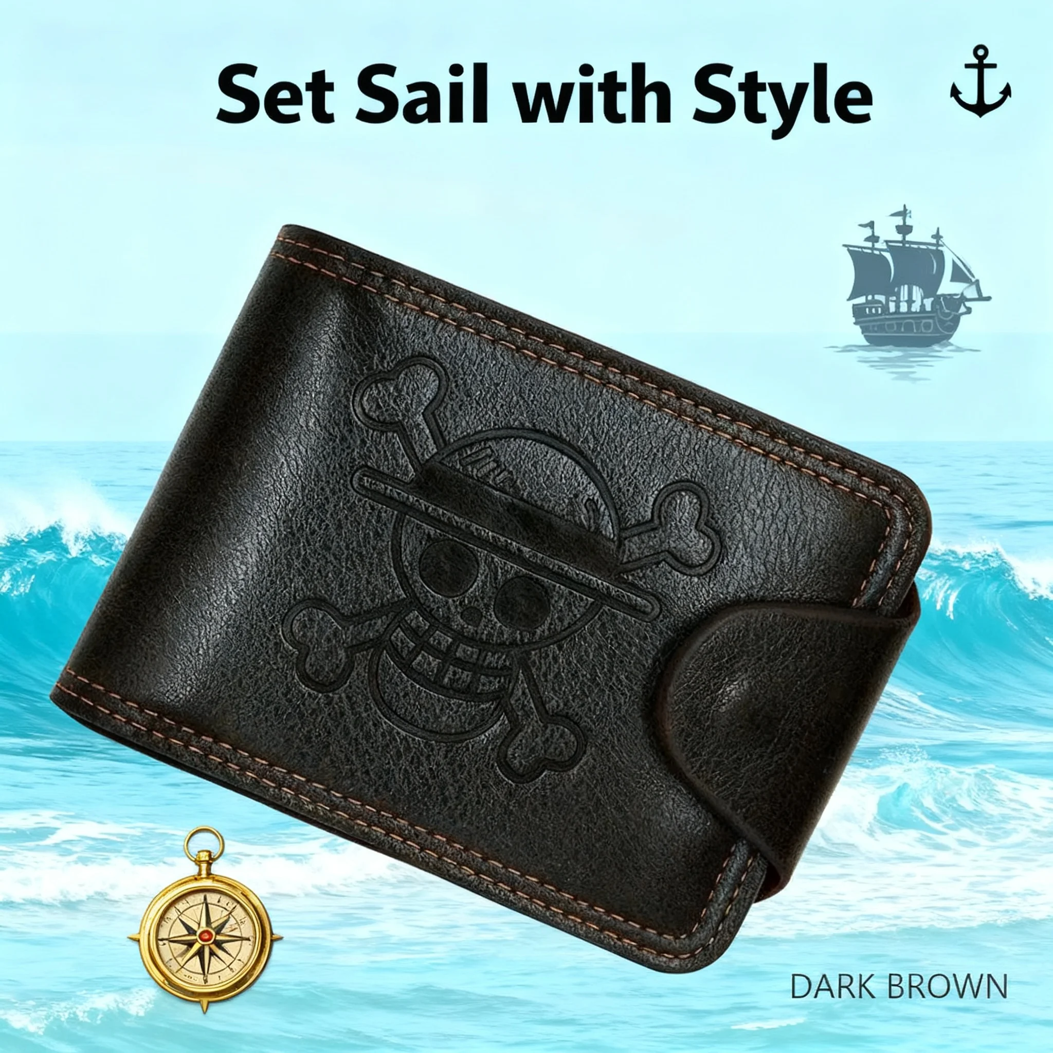 Anime One Piece Wallet Luffy Zoro Pirates Short Folding Wallet Multi Function Multi Card Slot Card Holder PU Leather Purse Gift
Anime One Piece Wallet Luffy Zoro Pirates Short Folding Wallet Multi Function Multi Card Slot Card Holder PU Leather Purse Gift