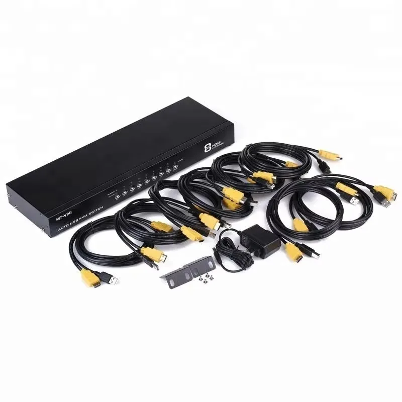 MT-2108HL 1080P 8X1 8 Port Auto Hdmi Usb2.0 Kvm Switch
MT-2108HL 1080P 8X1 8 Port Auto Hdmi Usb2.0 Kvm Switch